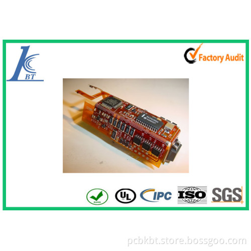 Flexible PCB Assembly (FPC assembly) with Components